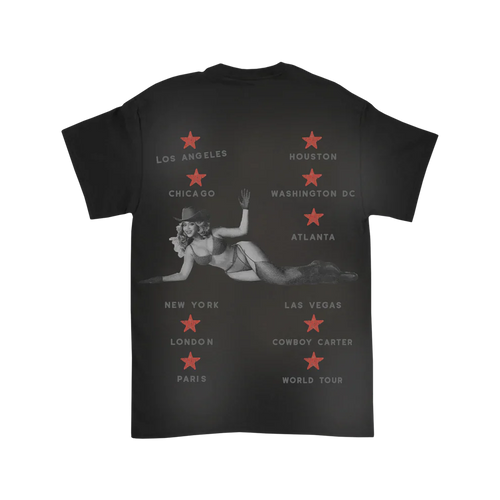 AMEN TOUR TEE - BLACK