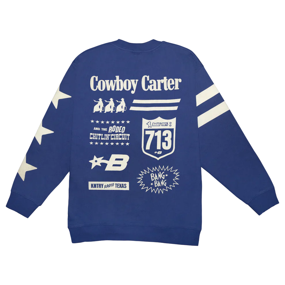COWBOY CARTER FLEECE CREWNECK