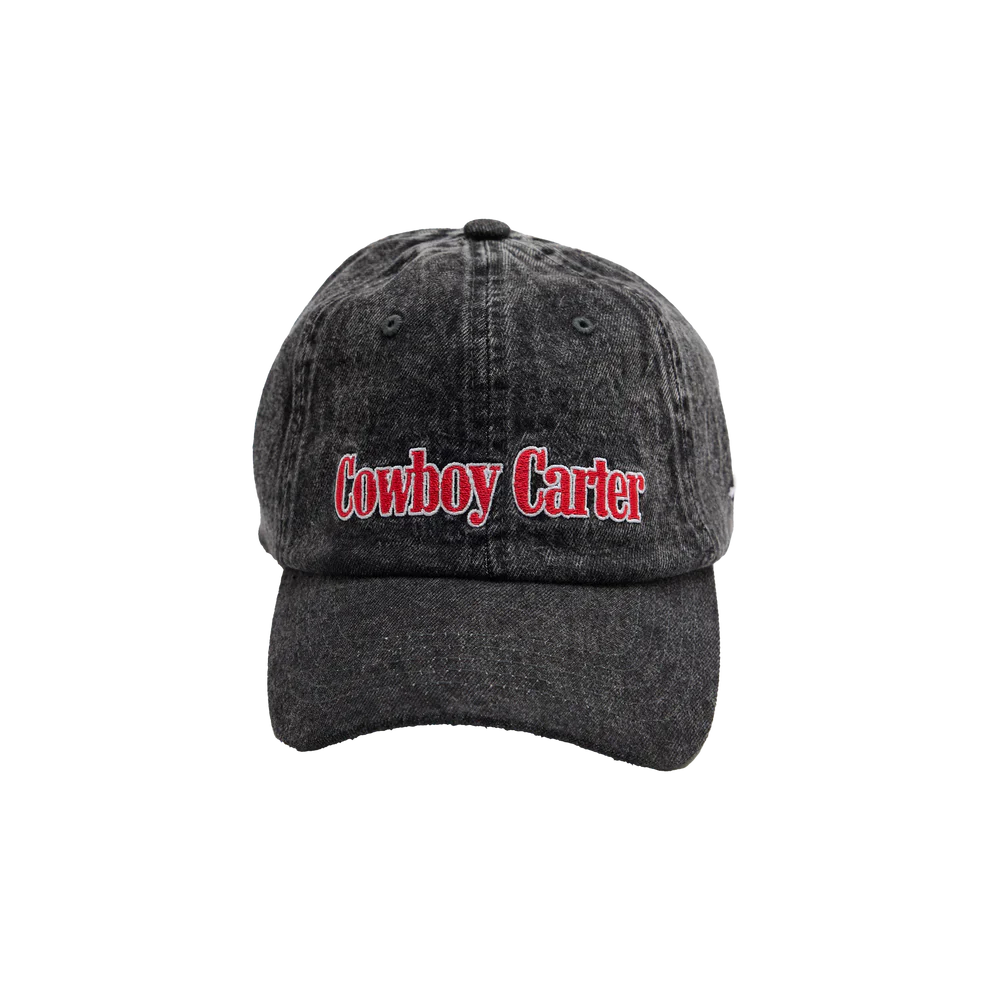 COWBOY CARTER GREY DENIM CAP
