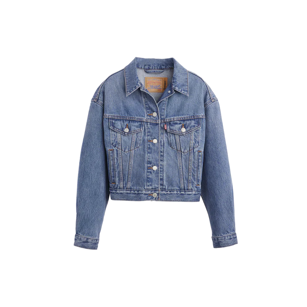 BEYONCÉ X LEVI’S® ‘90S SHRUNKEN TRUCKER LACED UP