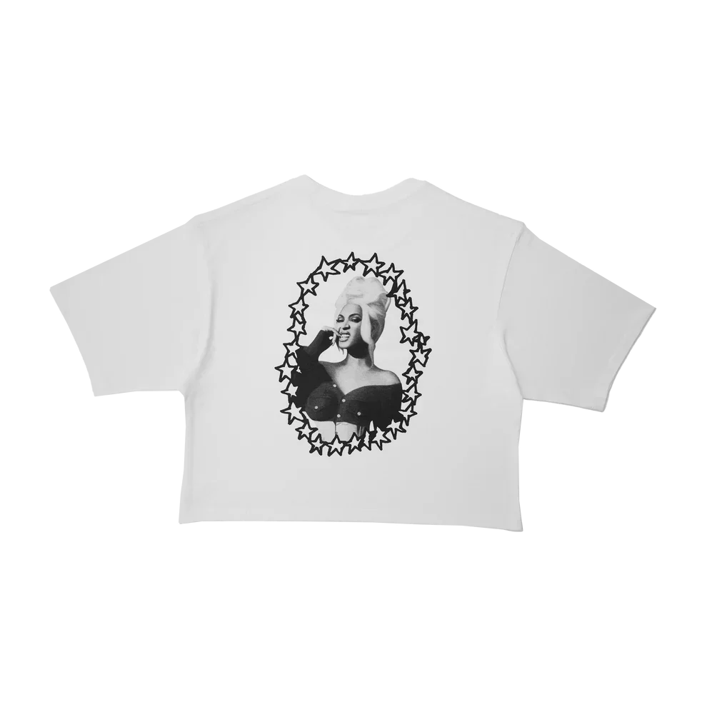 STICKY SWEET SHORT SLEEVE CROP TEE