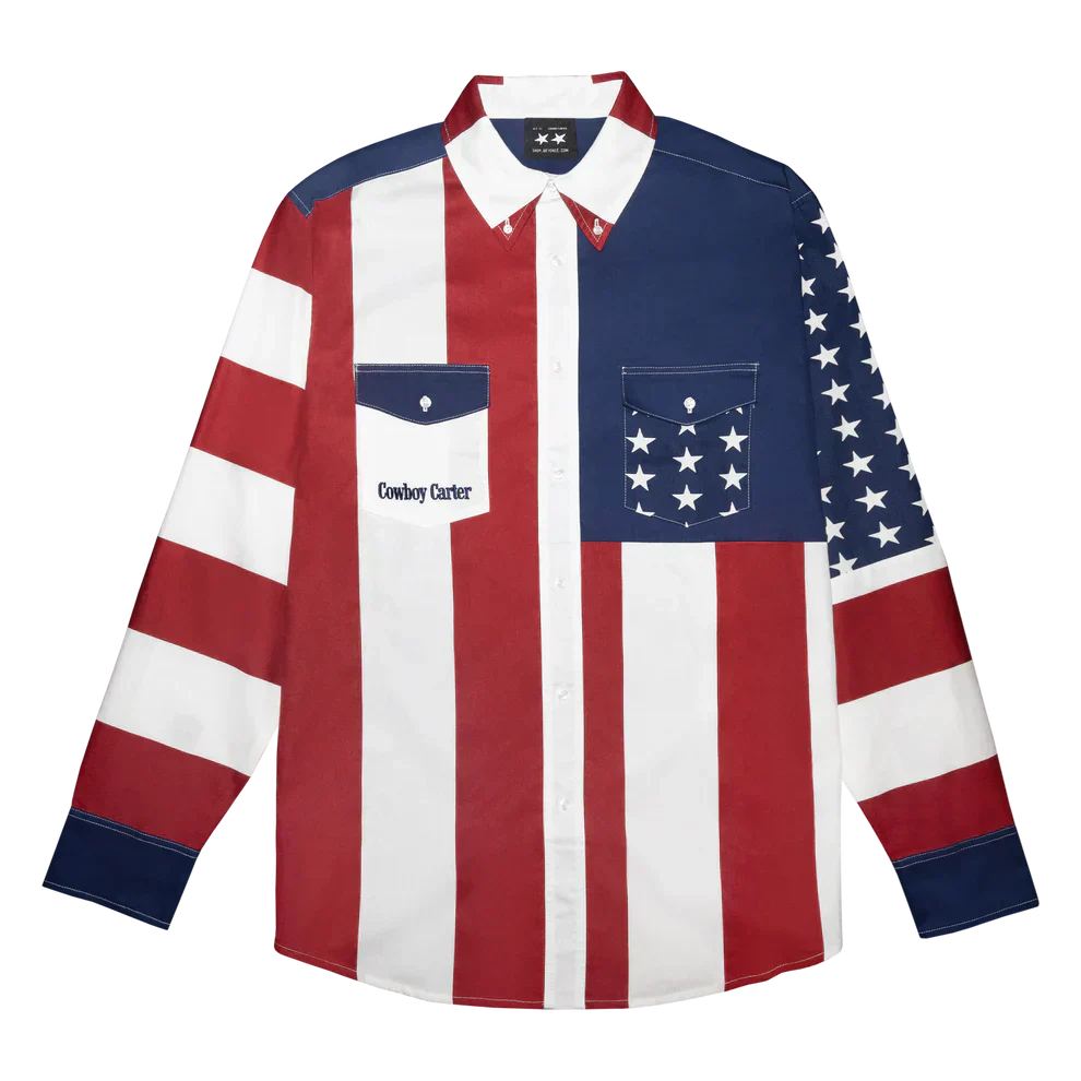 COWBOY CARTER WOVEN SHIRT