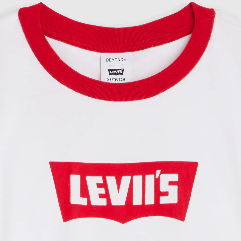 BEYONCÉ X LEVI'S® GRAPHIC ESSENTIAL SPORTY RINGER TEE